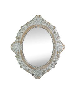 VINTAGE AMELIA TAUPE MIRROR